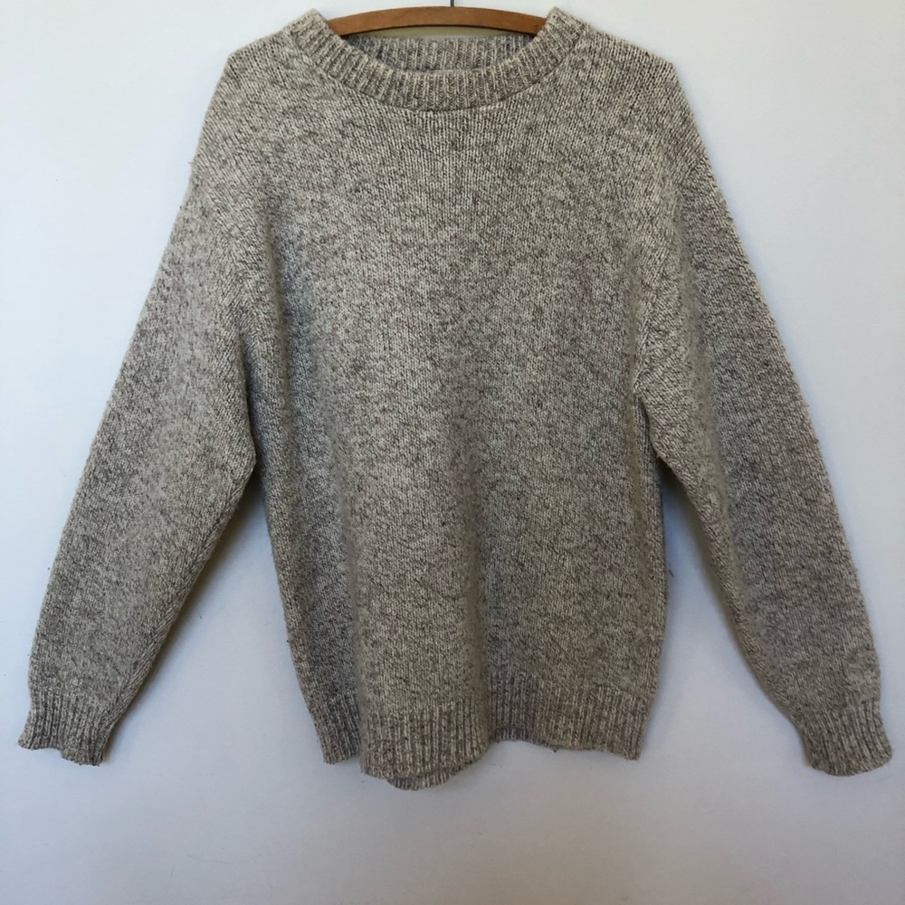 Large REI wool sweater